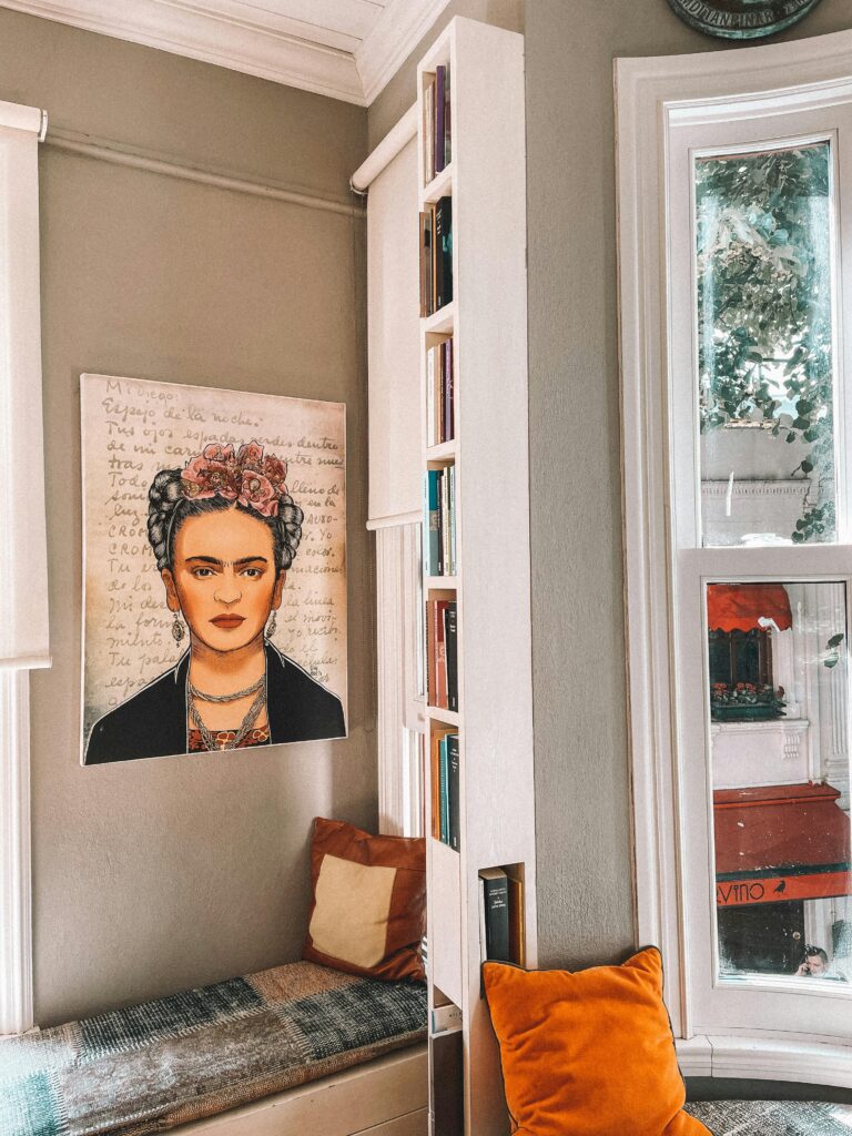 Home Interior Decor with Frida Kahlo
