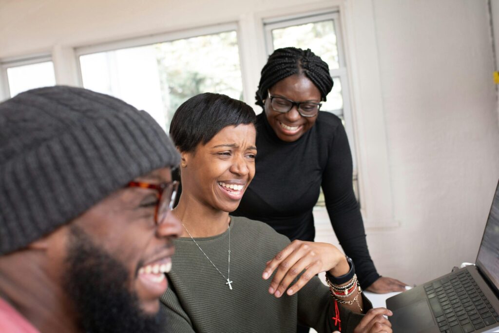 Photo of People Laughing 